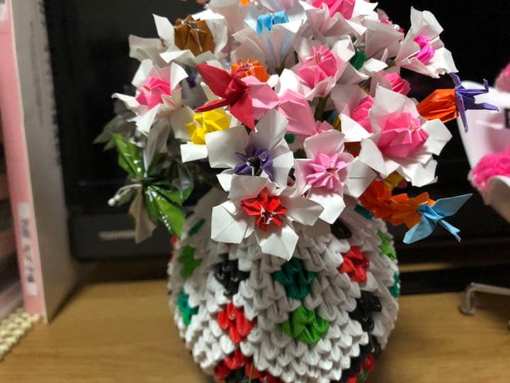 折紙の花