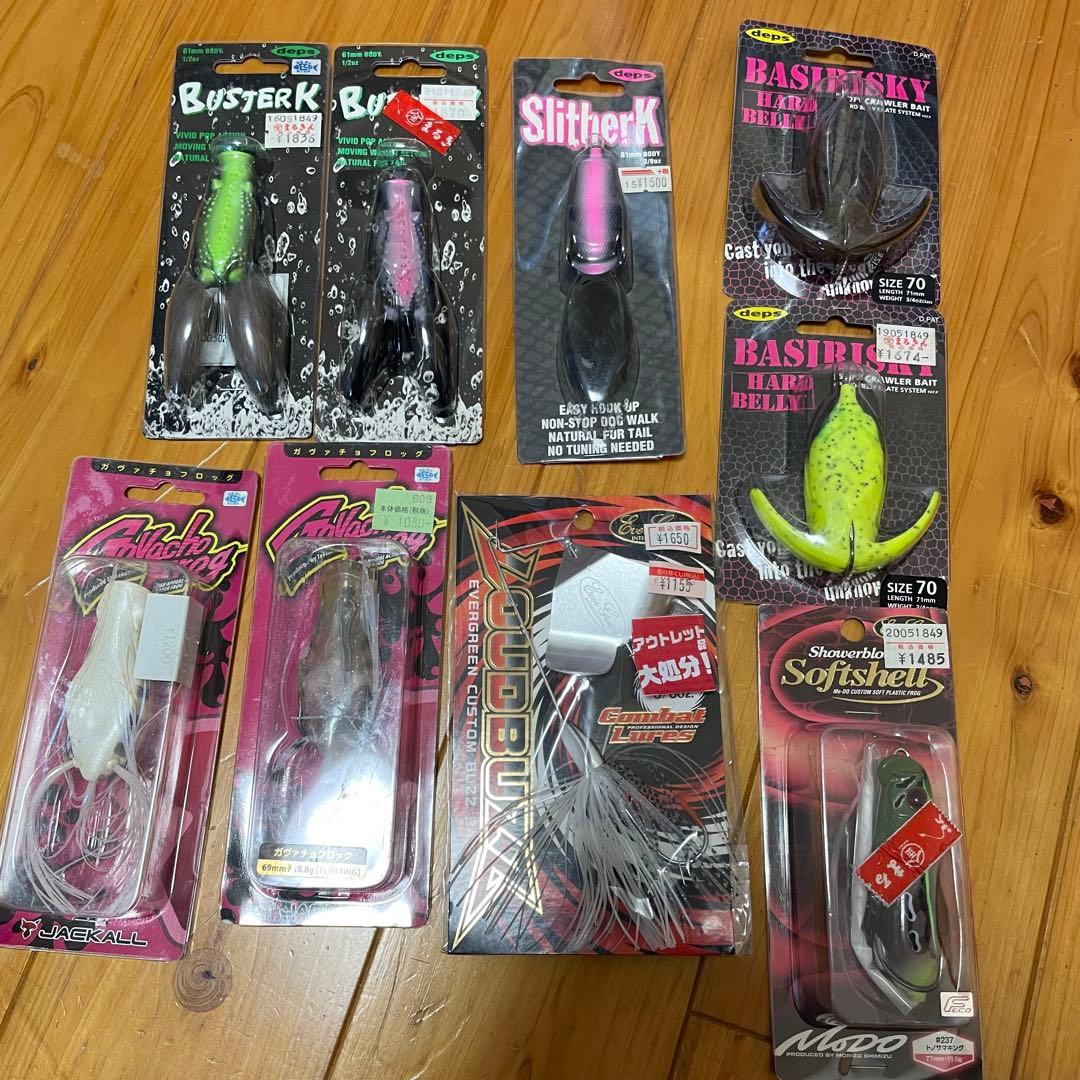 バス釣り ルアーセット 引退品