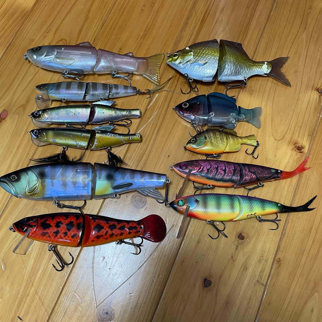 バス釣り ルアーセット 引退品