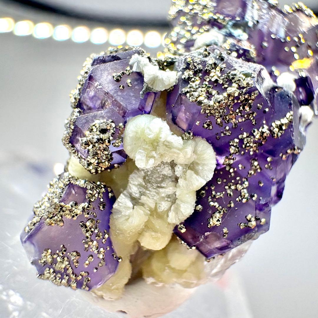 545 中国 内モンゴル産 フローライト&パイライト