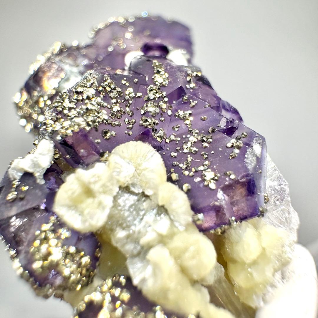 545 中国 内モンゴル産 フローライト&パイライト