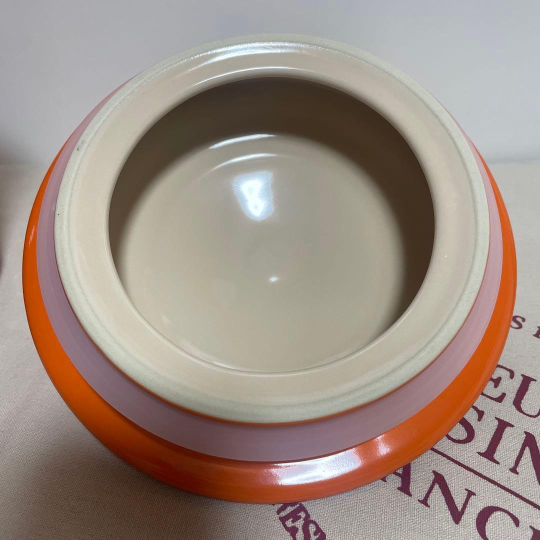 《新品》ルクルーゼ 2個セット 特大コンテナ キャニスター大 オレンジ