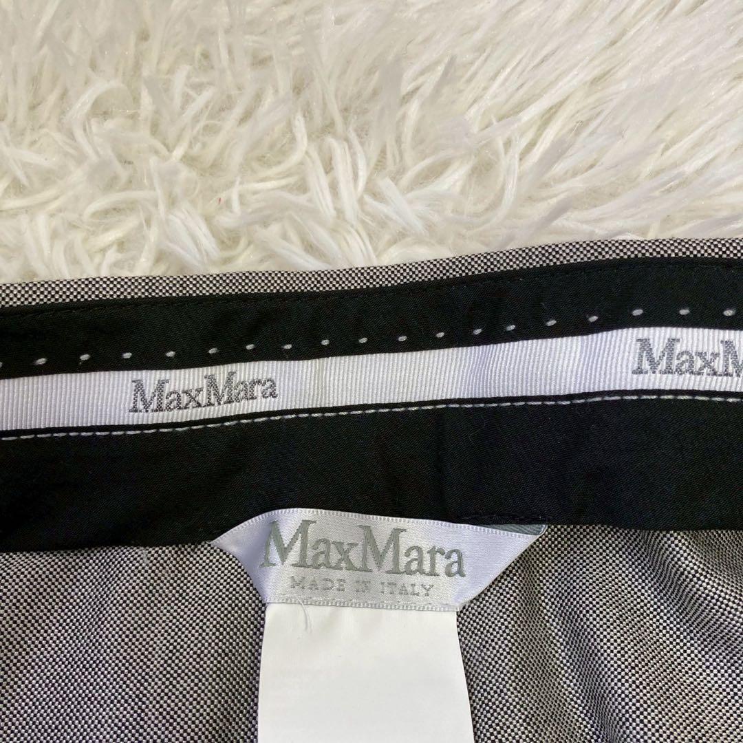 《良品》 Мах mara セットアップ パンツスーツ グレー 42 オフィス