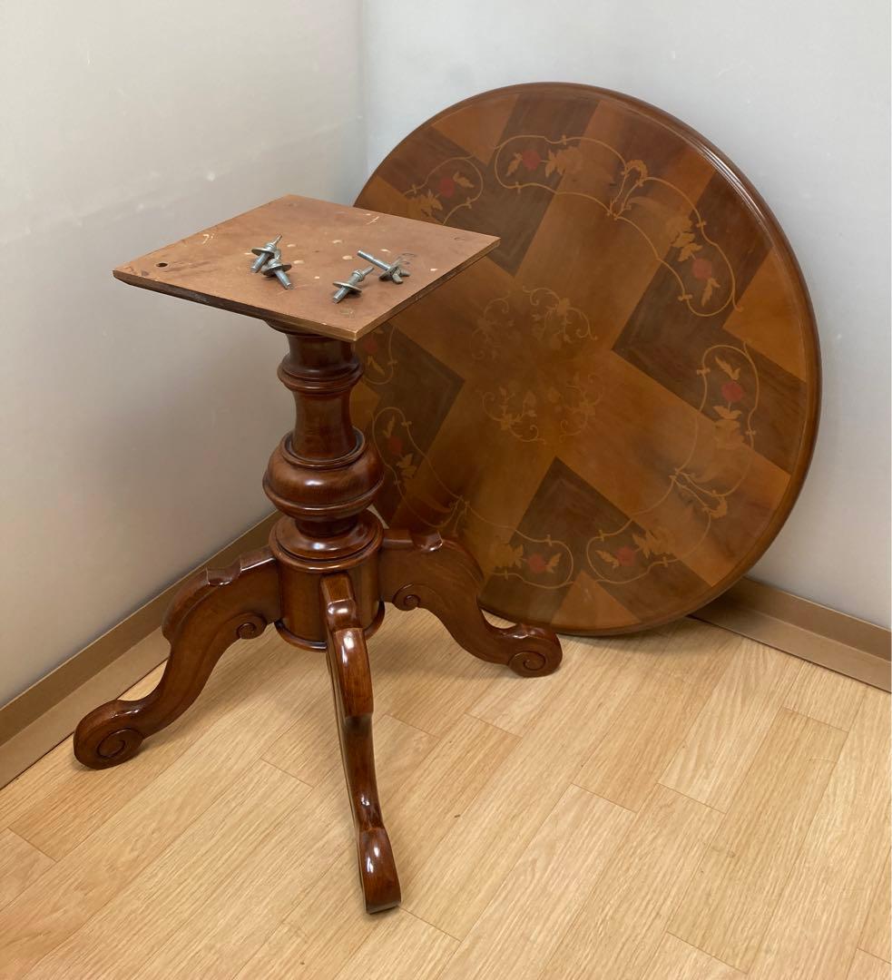 木製テーブル②