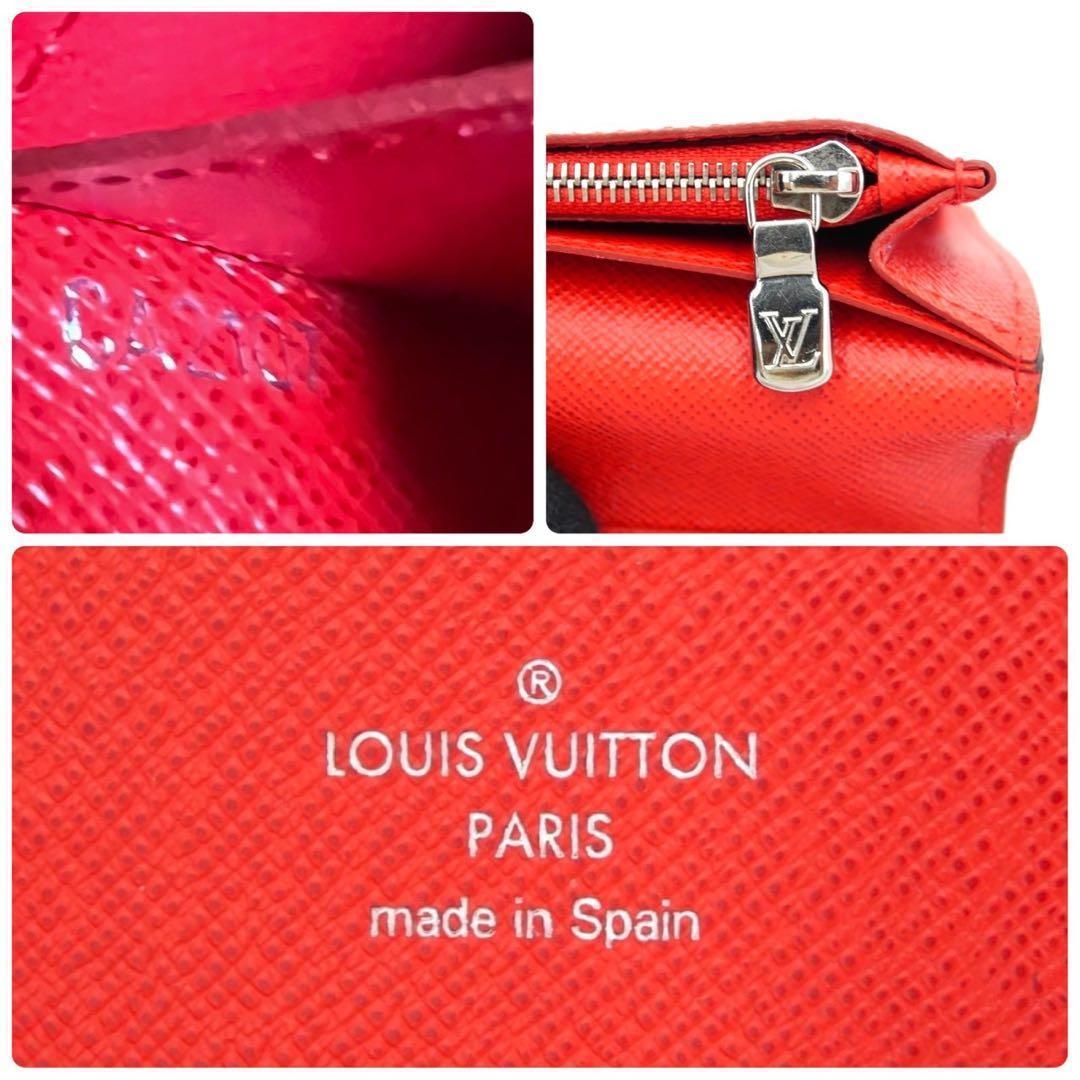 【限定コラボ】ルイヴィトン シュプリーム ブラザ エピ レッド 長財布