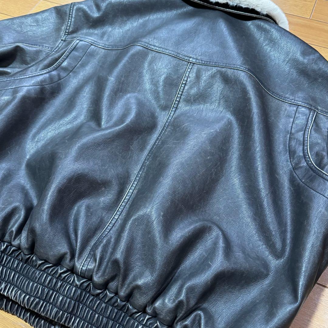 SLY VINTAGE F LEATHER S ブルゾン