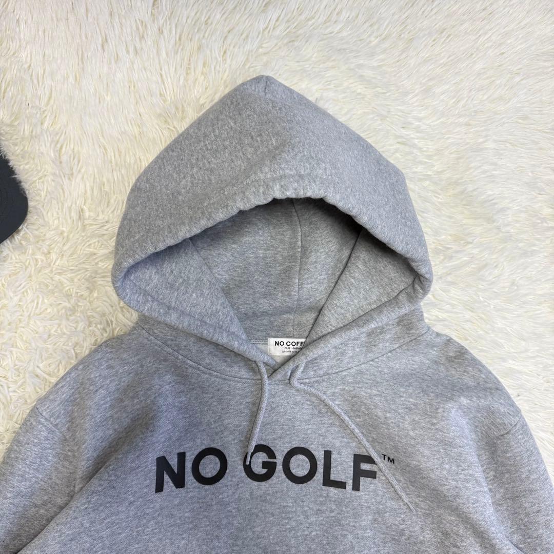 【NOCOFFEE】美品 パーカー クラブハウス グレー Mサイズ メンズ