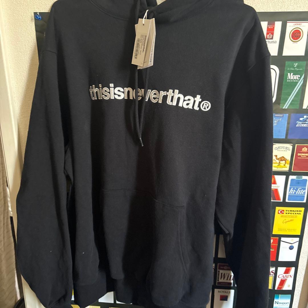 【tai】thisisneverthat ネバザ パーカー ブラック