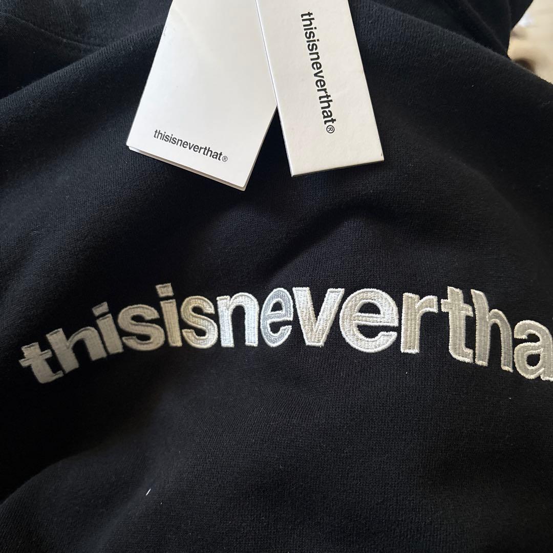 【tai】thisisneverthat ネバザ パーカー ブラック