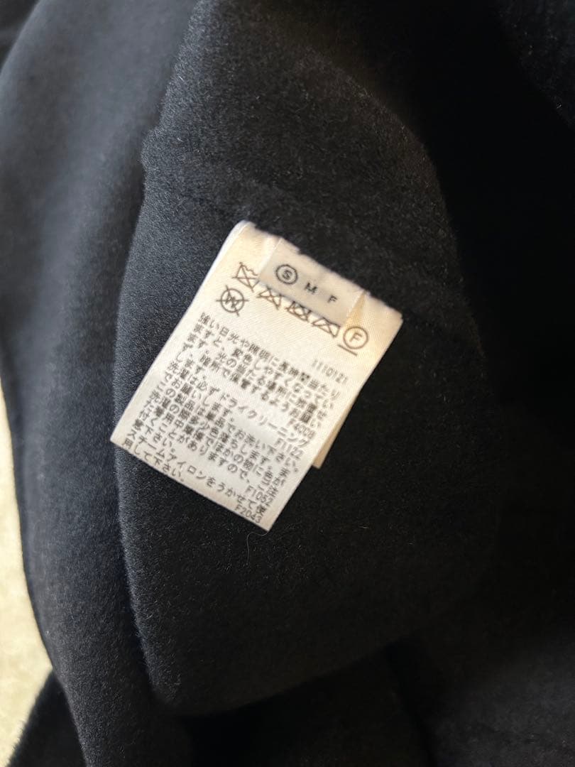 ジャケット・アウター UNDRESSED FRILL COLLAR COAT