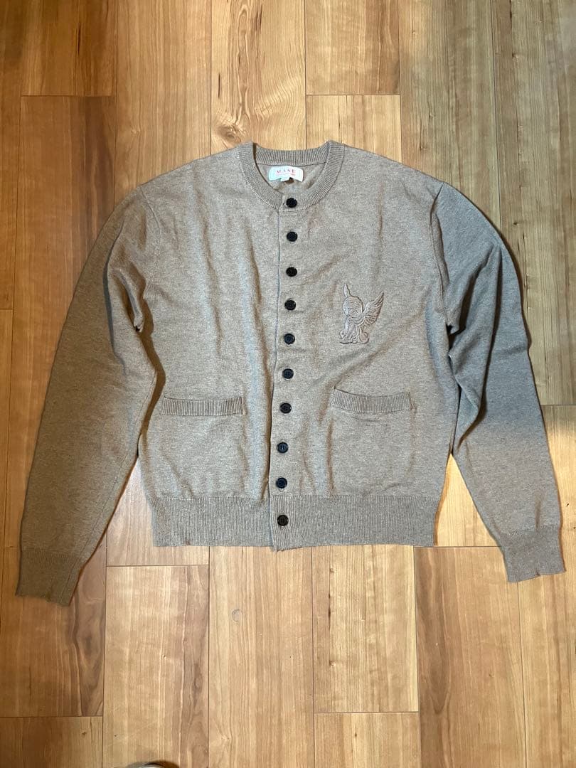 トップス MASU 25aw 10 BUTTONS CARDIGAN - BEIGE