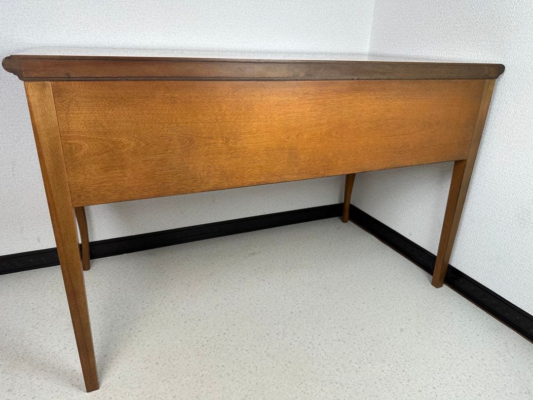 クラシック ヨーロッパ アンティーク 猫脚 事務机 学習デスク 書斎机 ※i1※