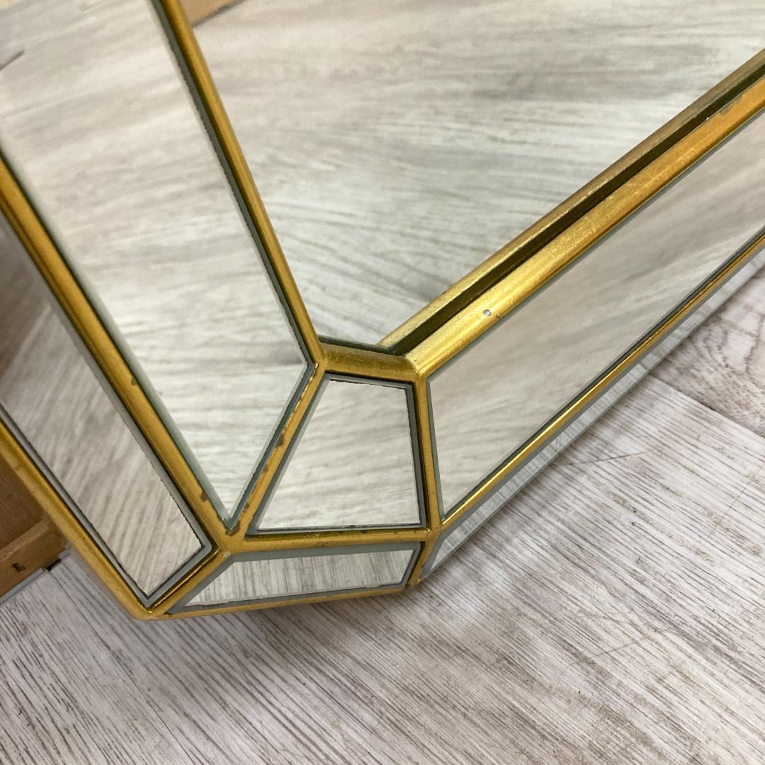 ベルギー　壁掛けミラー　鏡　ウォールミラー