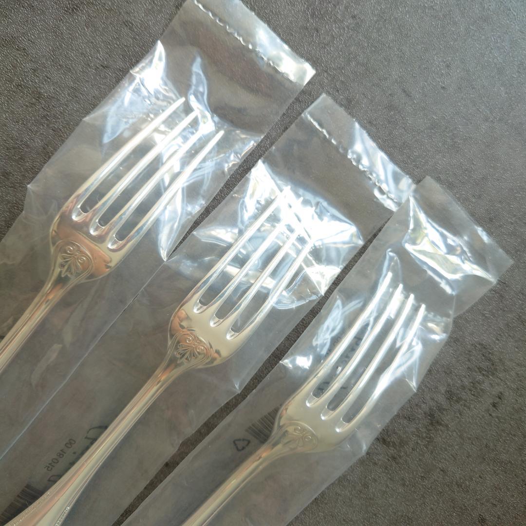 希少 クリストフル マルメゾン デザートフォーク 未開封 3点