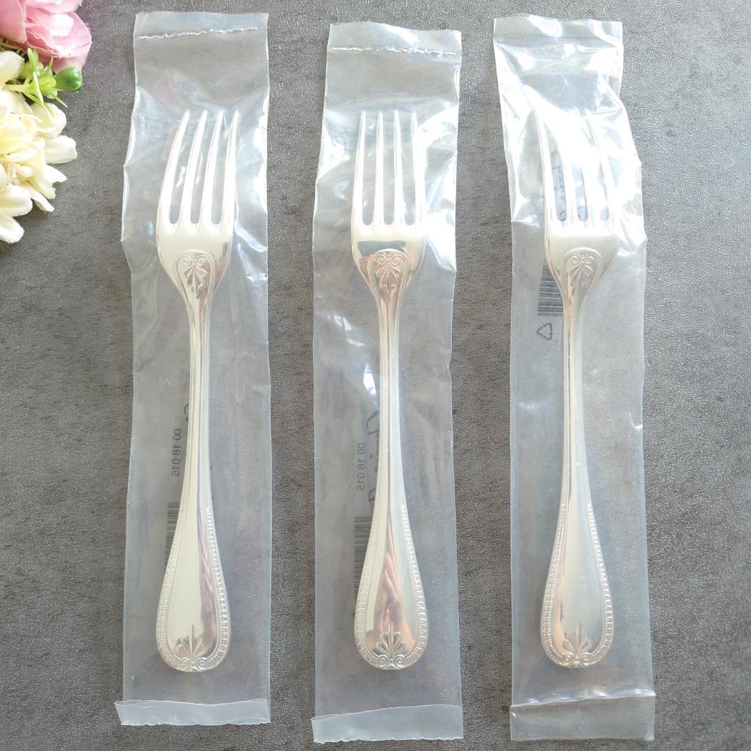 希少 クリストフル マルメゾン デザートフォーク 未開封 3点