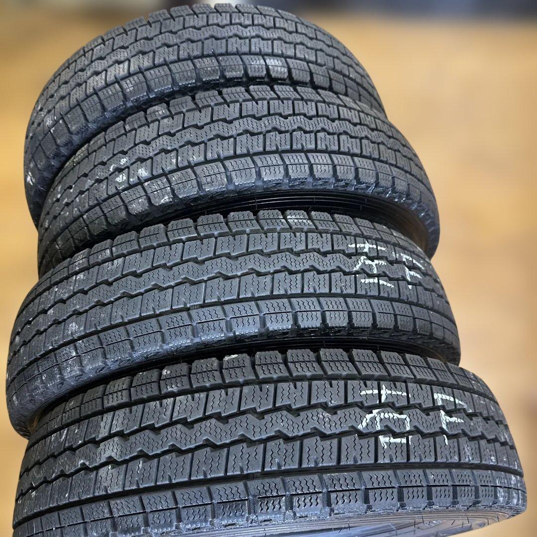 ダンロップ 145/80R12 冬用タイヤ 2021年 4本(0-51)