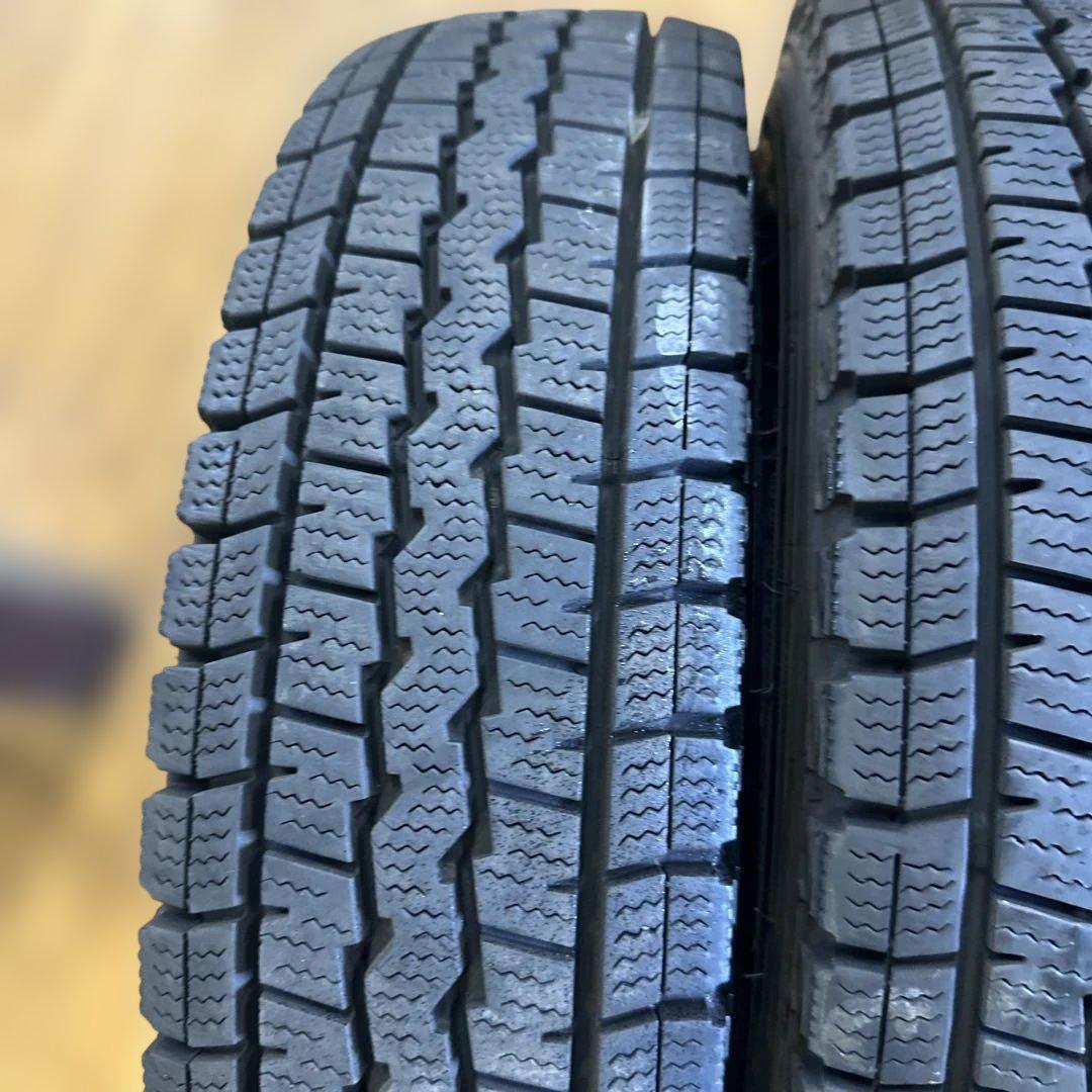 ダンロップ 145/80R12 冬用タイヤ 2021年 4本(0-51)
