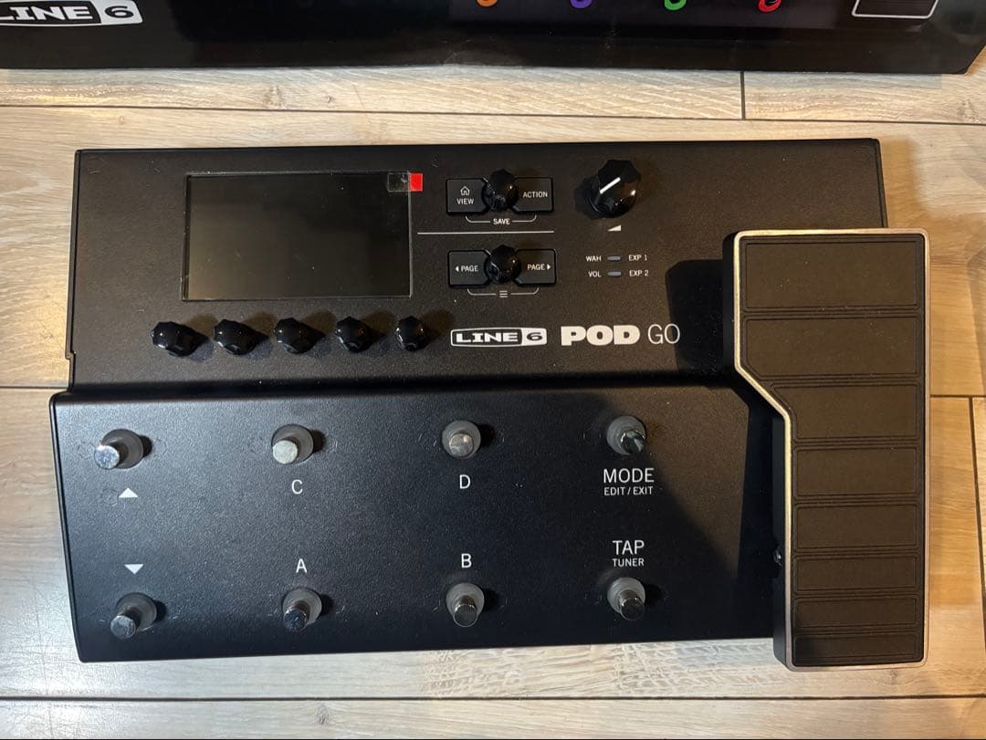 Line6 POD GO 使用頻度少なめのギターエフェクター【箱、付属品付】