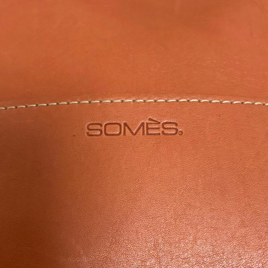 稀少 ソメスサドル オールレザー トートバッグ チャーム A4 ビジネスバック