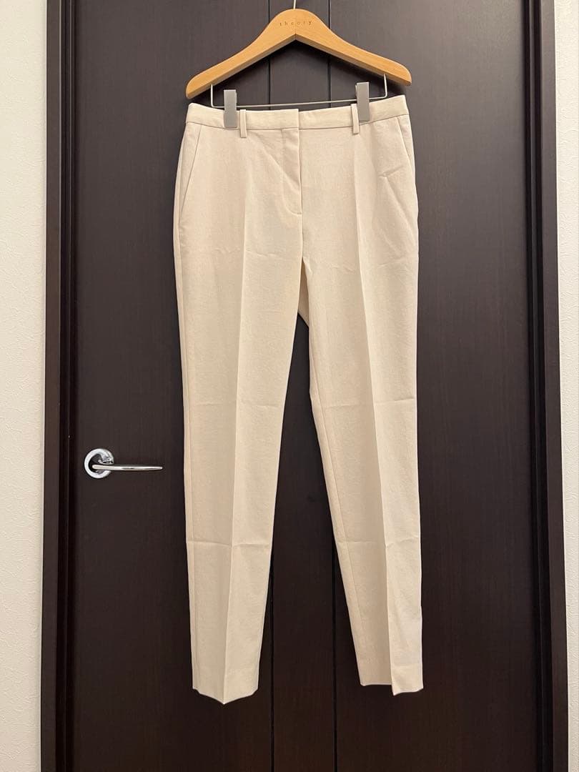 theory Crisp Poly ウォッシャブル　夏用パンツスーツ