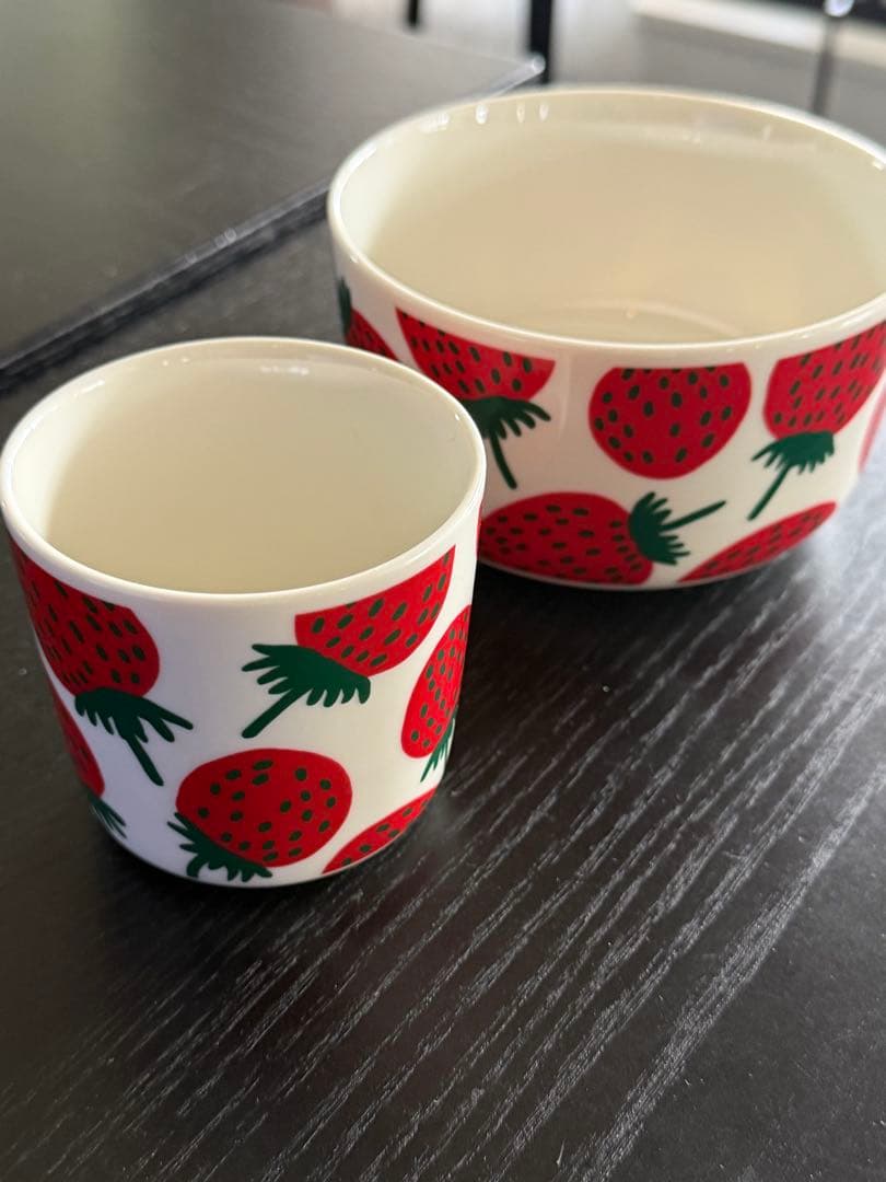 マリメッコ　マンシッカ　ボウル500ml・ラテマグ　セット　箱無し