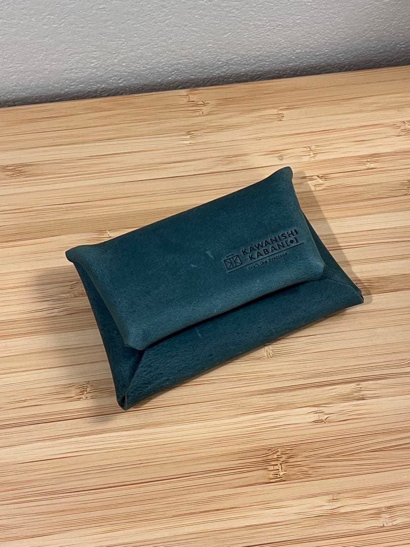 【新品・美品】KAWANISHI KABAN レザーケース・名刺ケース