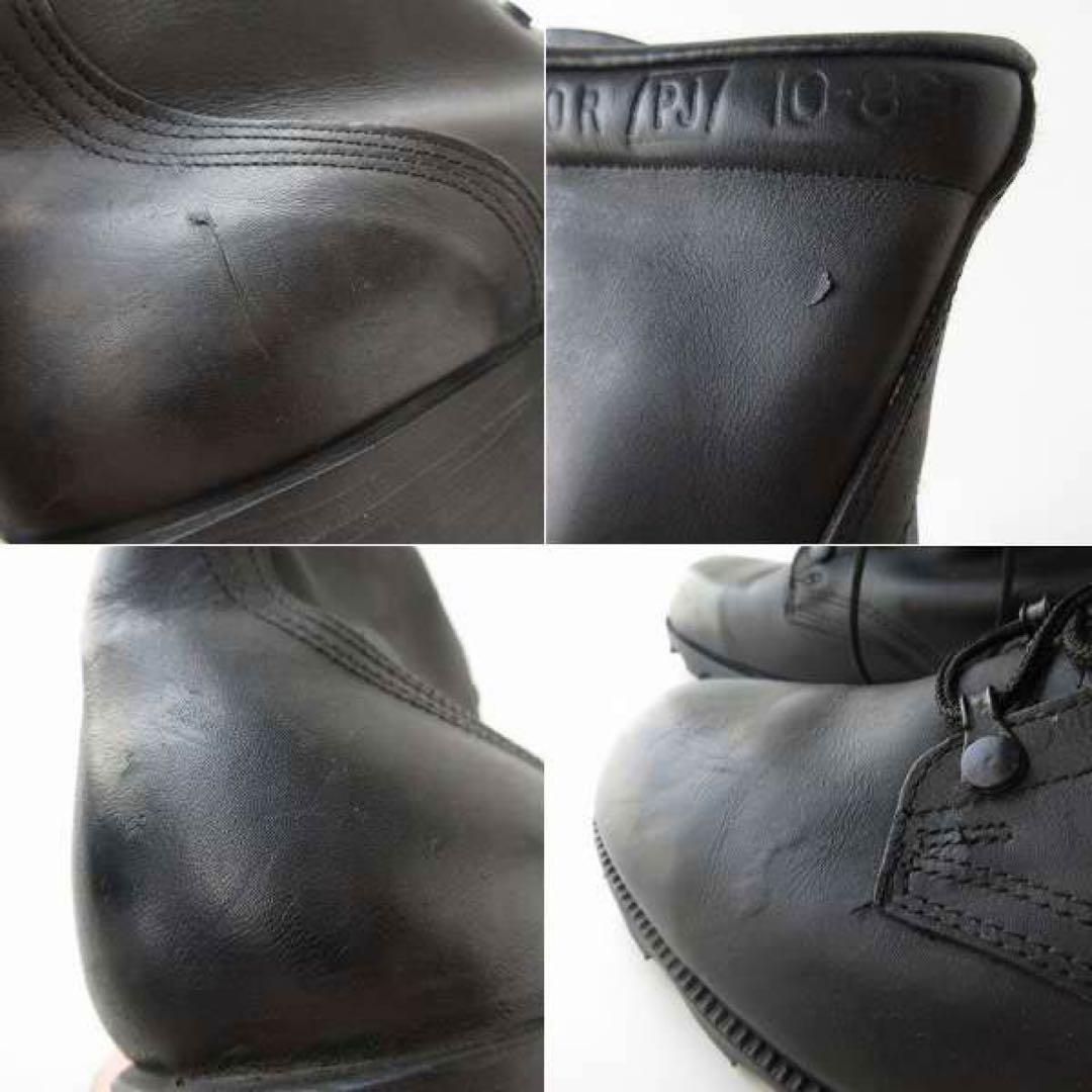 新品 1989年製 USA製 実物 米軍 コンバットブーツ 黒 10R 28cm