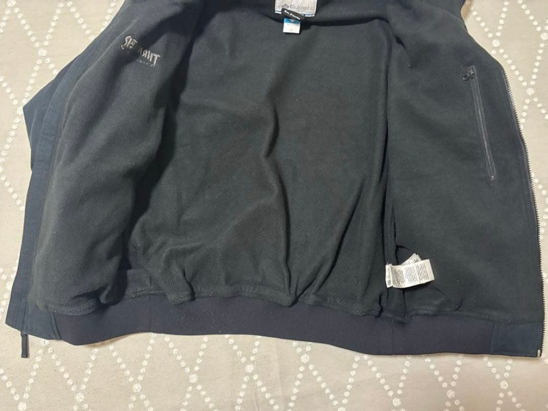 希少 THRASHER × Columbia コラボ フーディジャケット