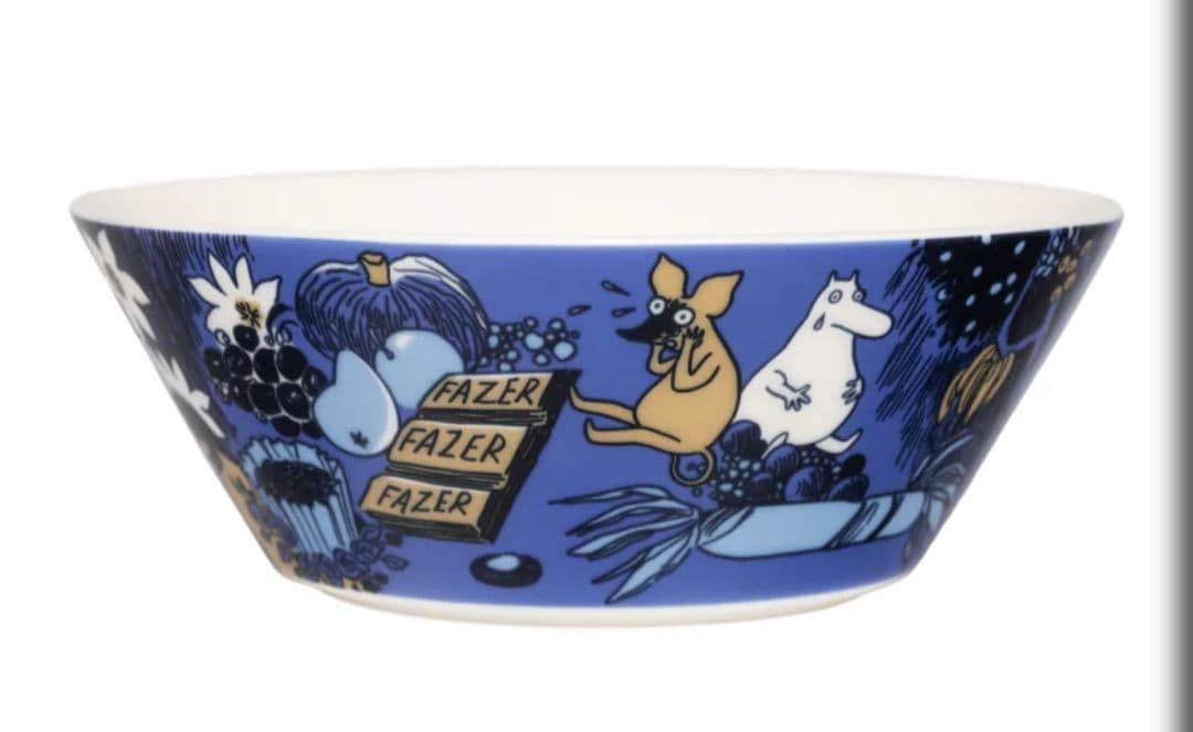 fazer ファッツェル　アラビア　ムーミン　ボウル　80周年　期間限定　レア