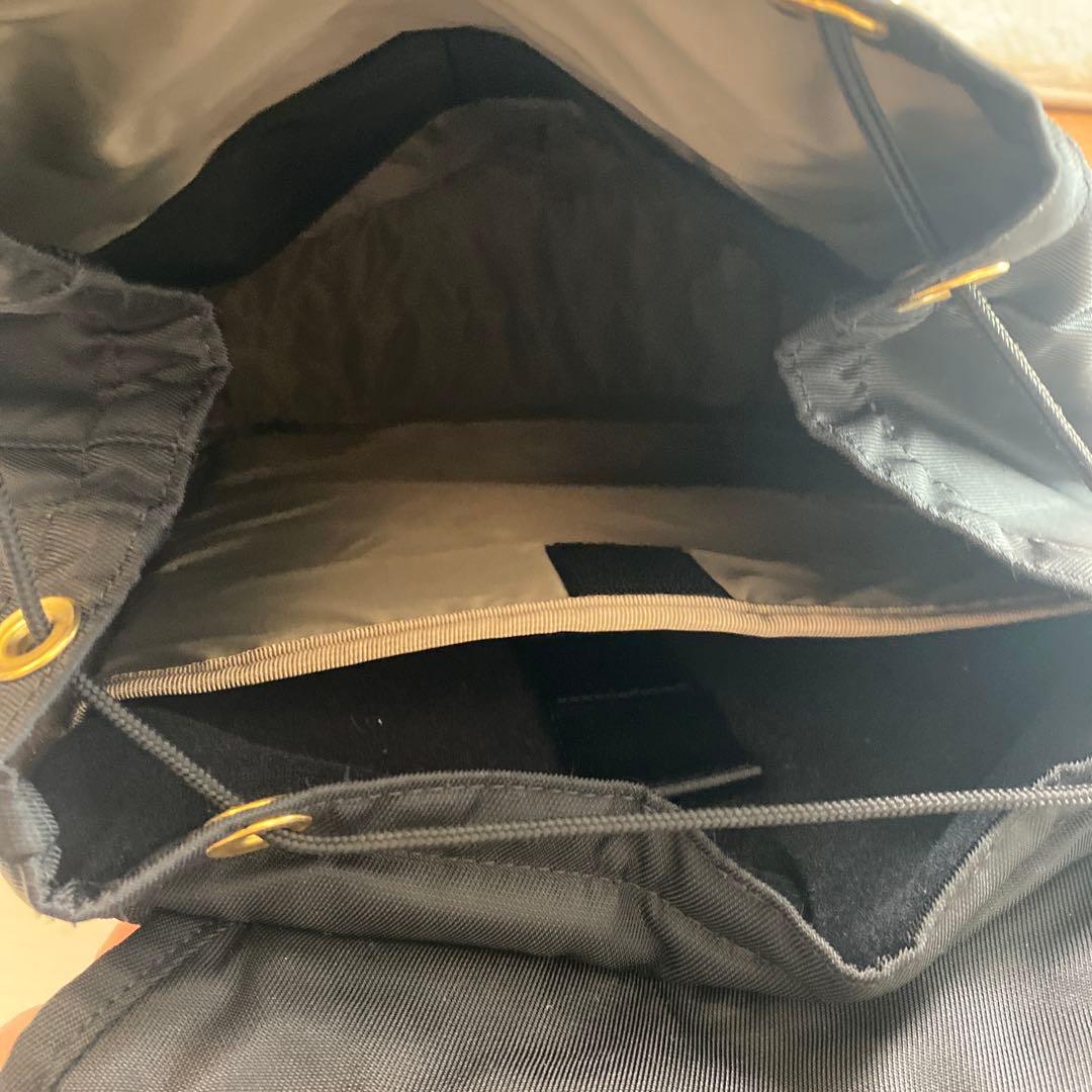 【美品】パスケース付きPORTER GIRLリュック黒