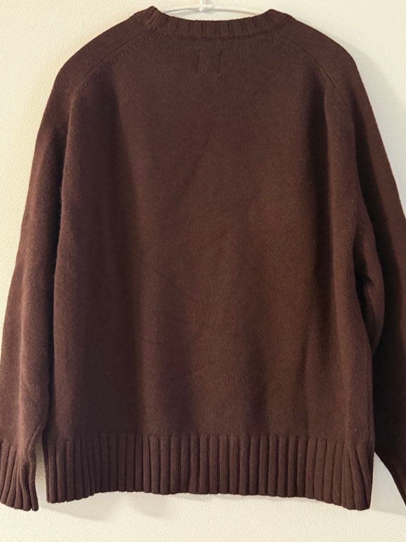 休日と詩 休日のスモールポケットニット