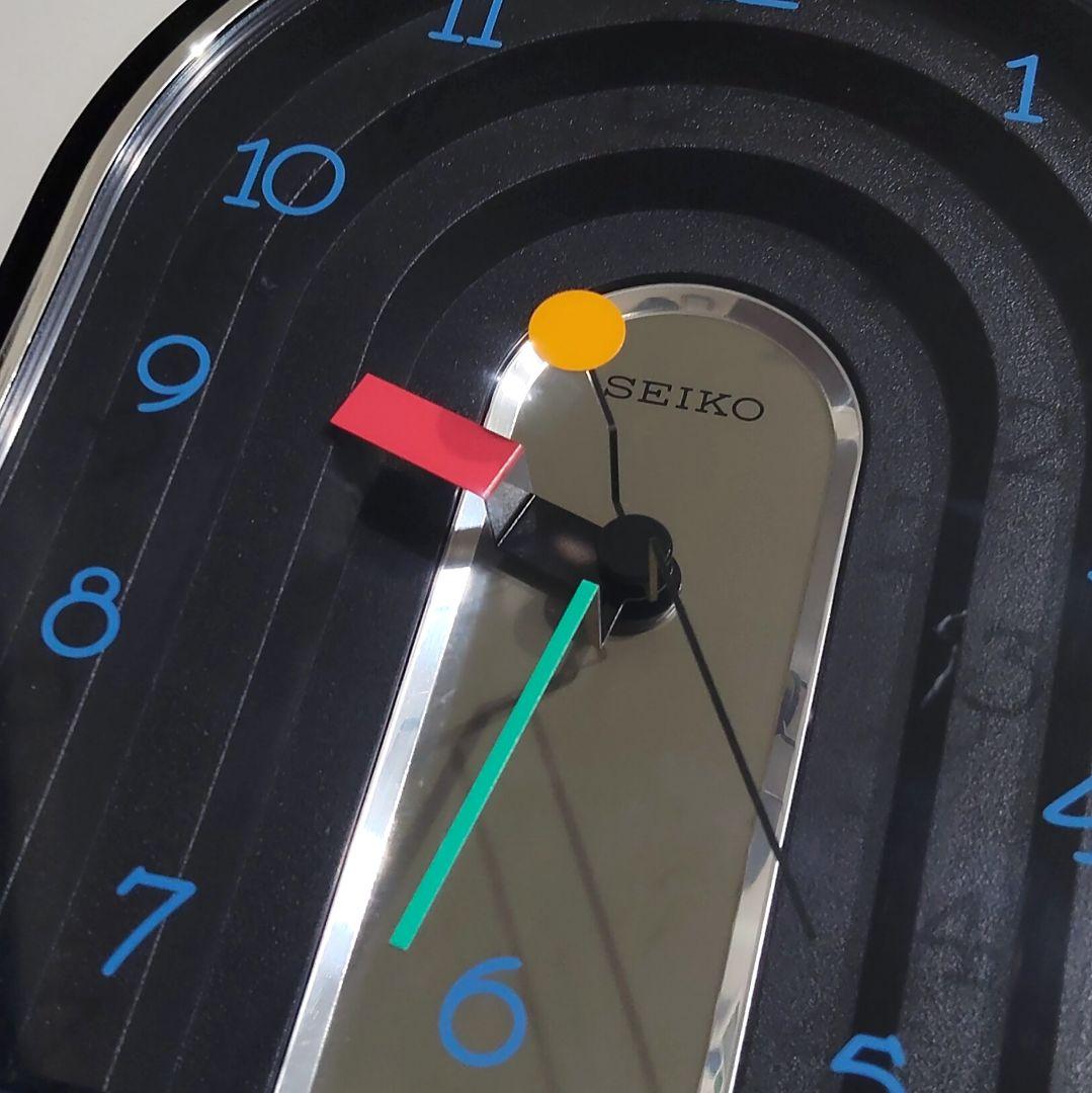 SEIKO ポストモダン 置時計 レトロ セイコー QZ219K ヴィンテージ