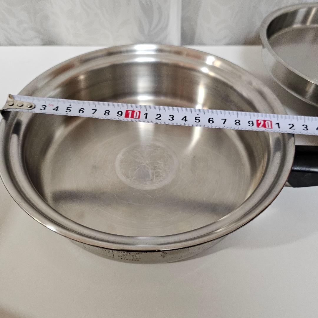 AMWAY 中フライパン・大フライパンセット