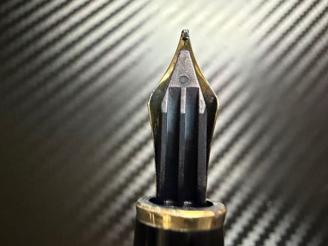 美品 モンブラン マイスターシュテュック 144 ブラック 中白 M 万年筆