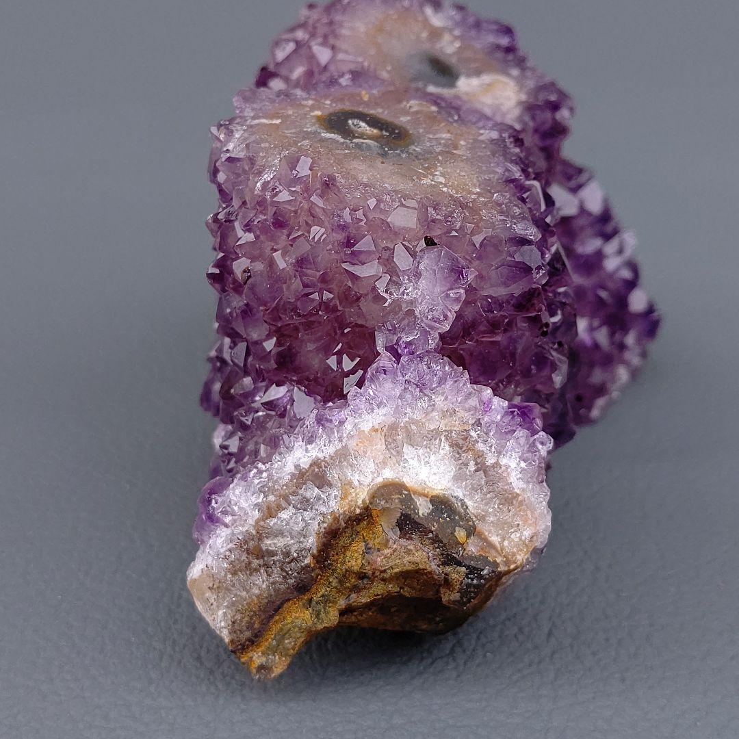 アメジスト　ウルグアイ産　フラワー　花　天然石❖　原石