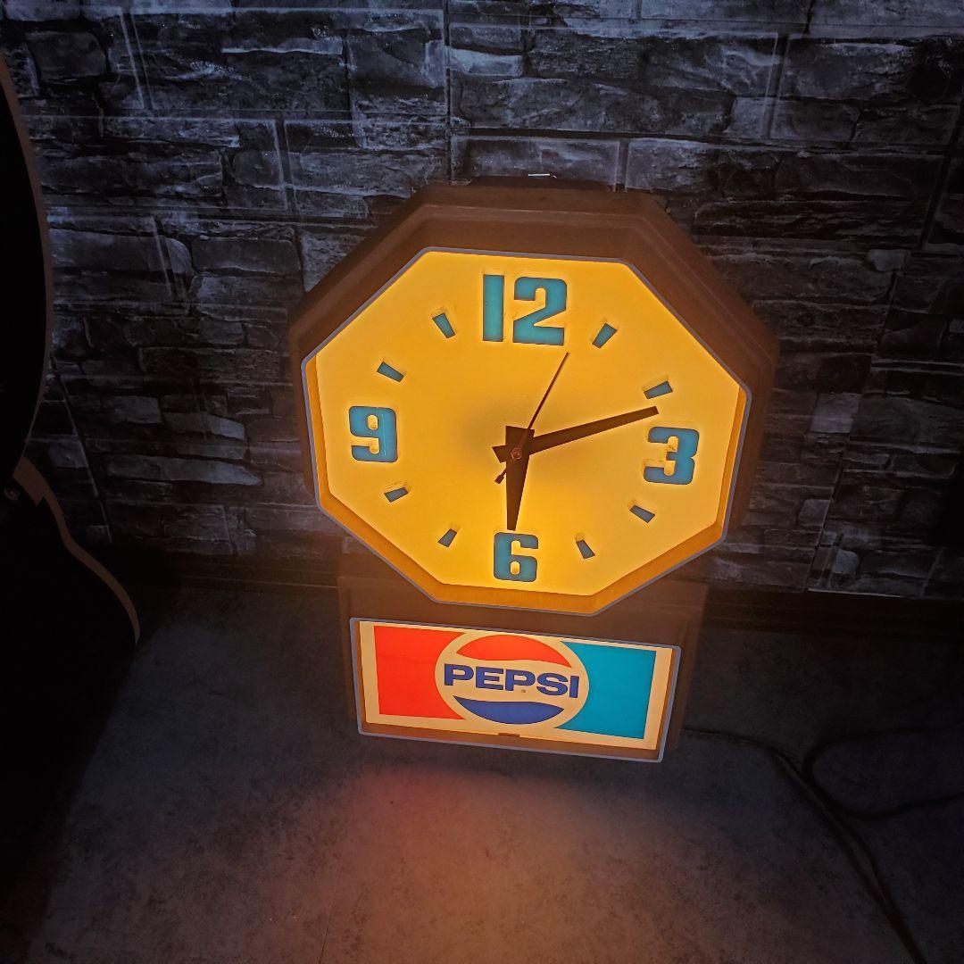 ペプシ pepsi 壁掛け時計 時計 wall clock アドバタイジング
