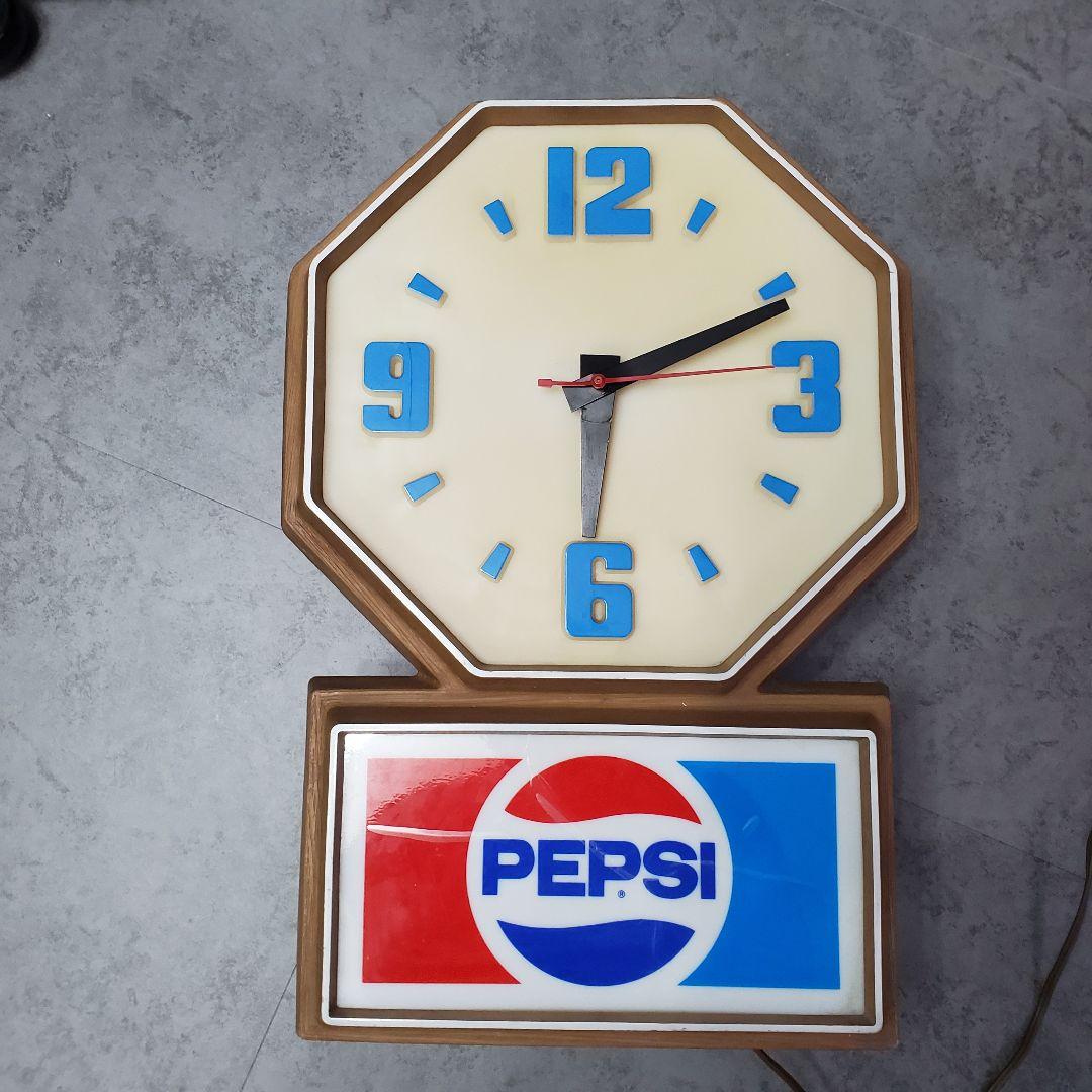 ペプシ pepsi 壁掛け時計 時計 wall clock アドバタイジング