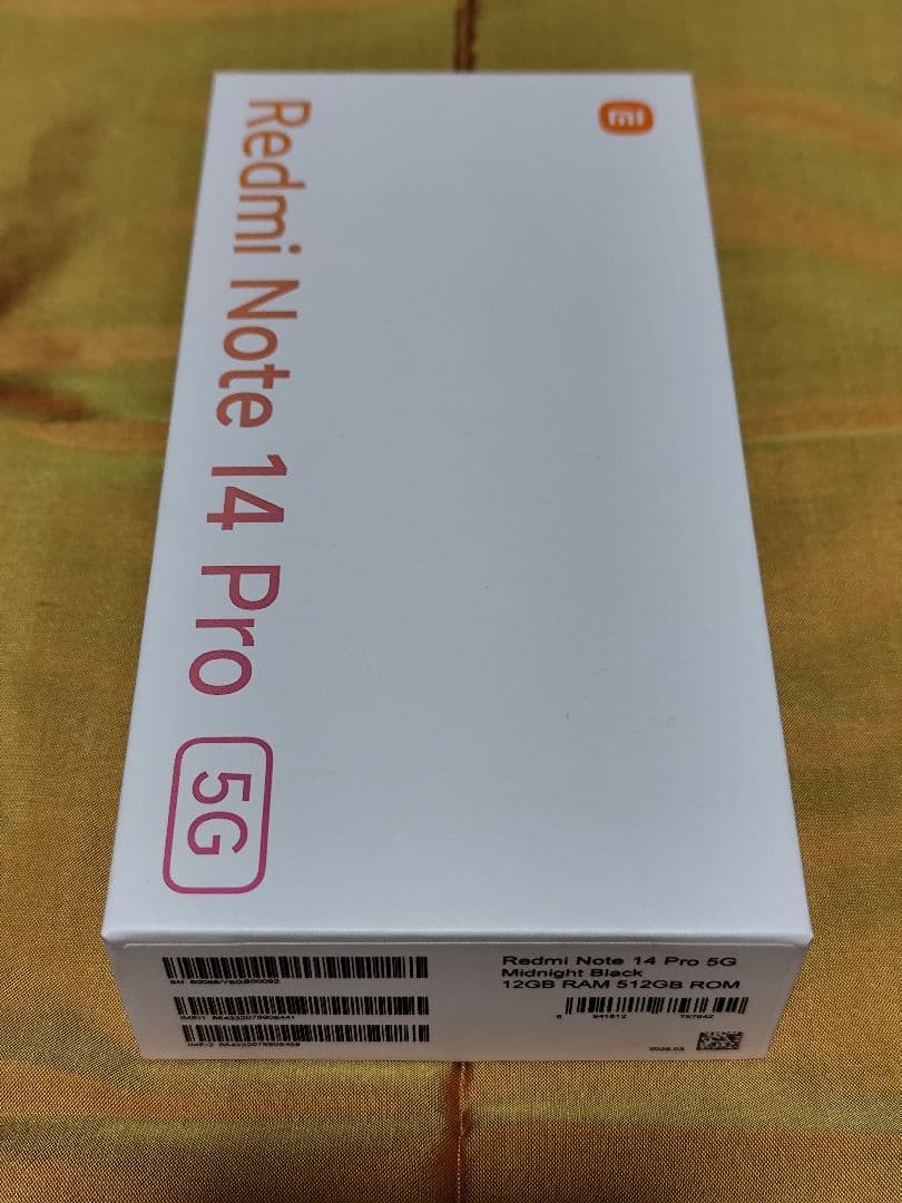 Xiaomi Redmi Note 14 Pro 5G 12GB+512GB 黒