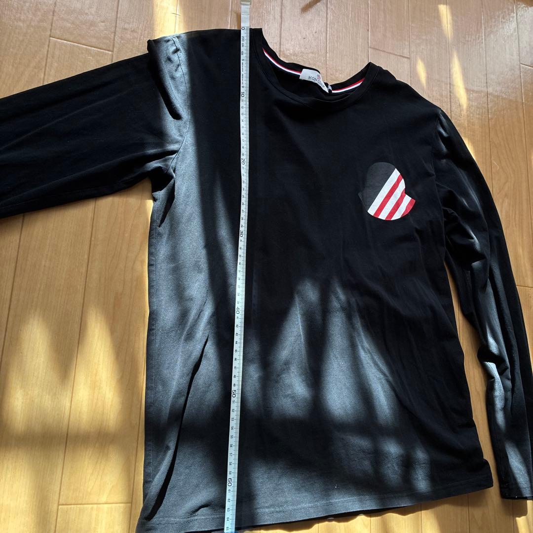 MONCLER モンクレール 長袖 ロンT ワッペン 黒 L 即発送可能