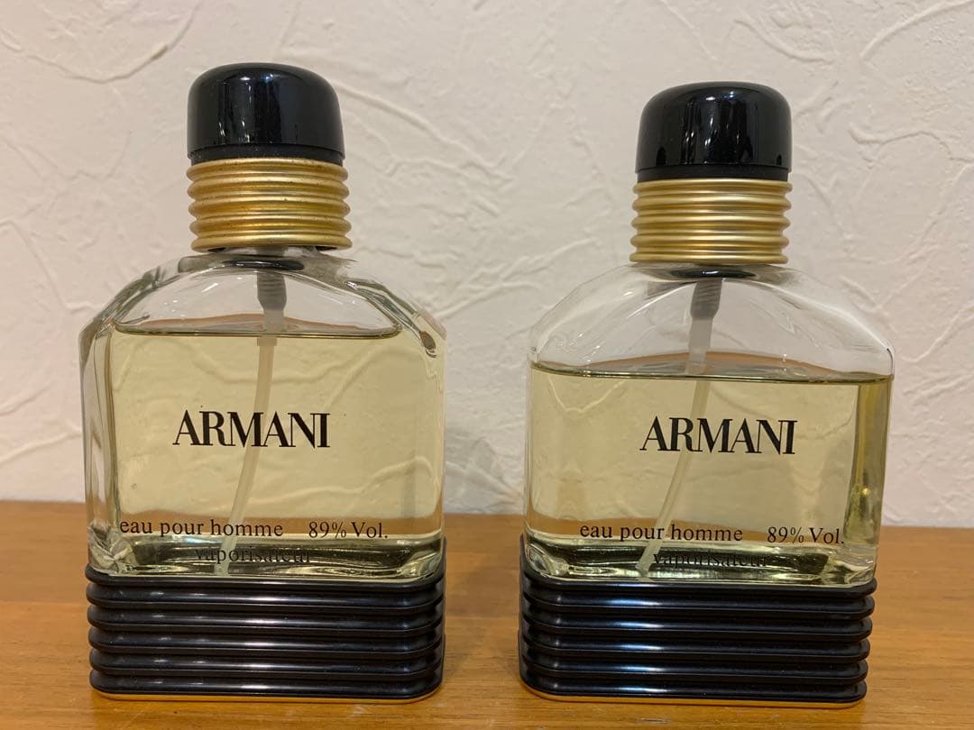 N0706-18★香水 ARMANI Eau Pour Homme 2点セット