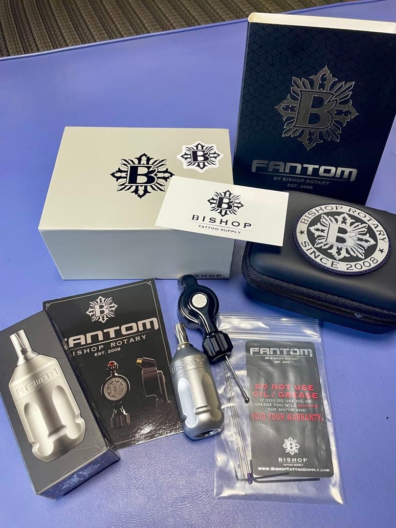 bishop FANTOM tattoo machineセット タトゥーマシン