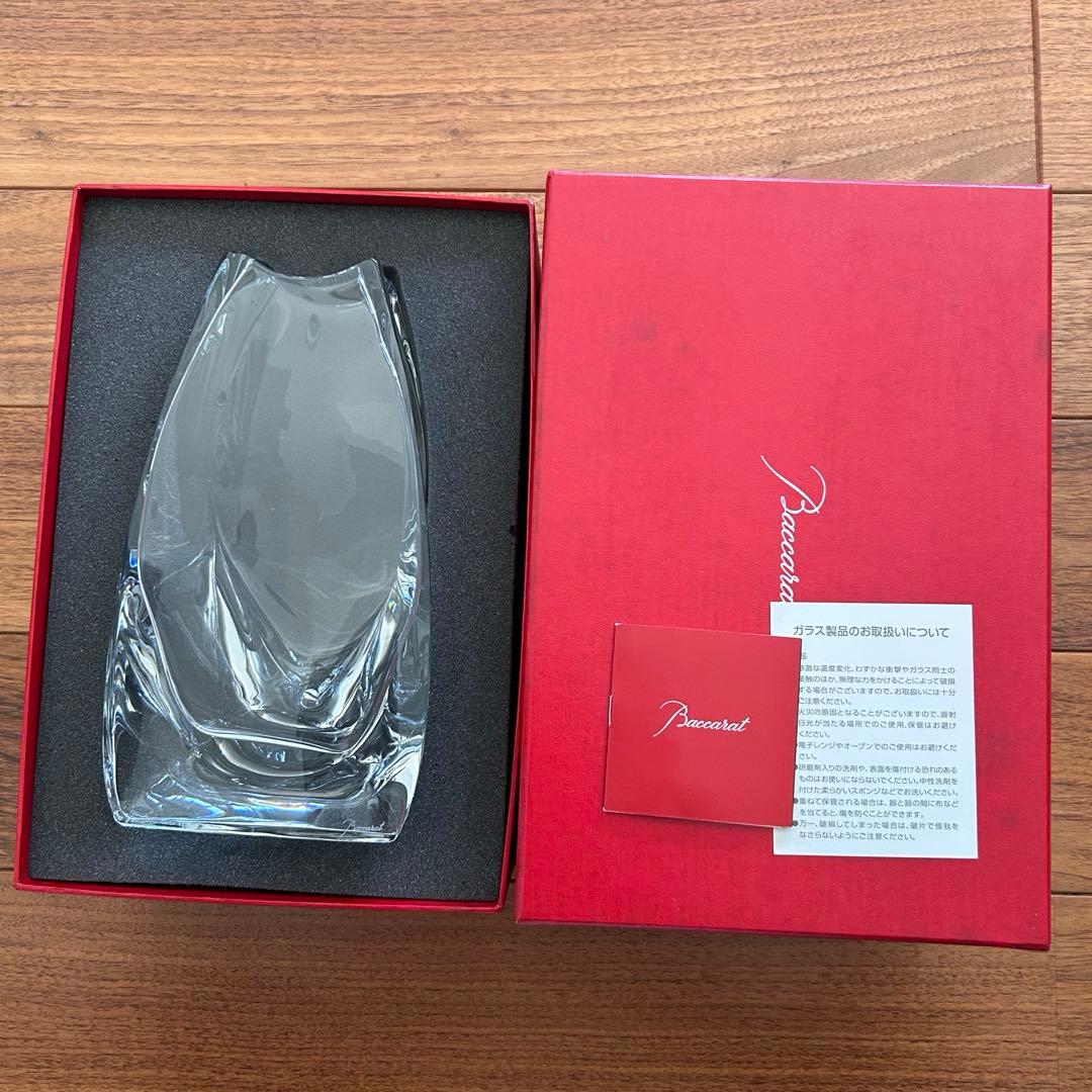 バカラ マサイフラワーベース　未使用