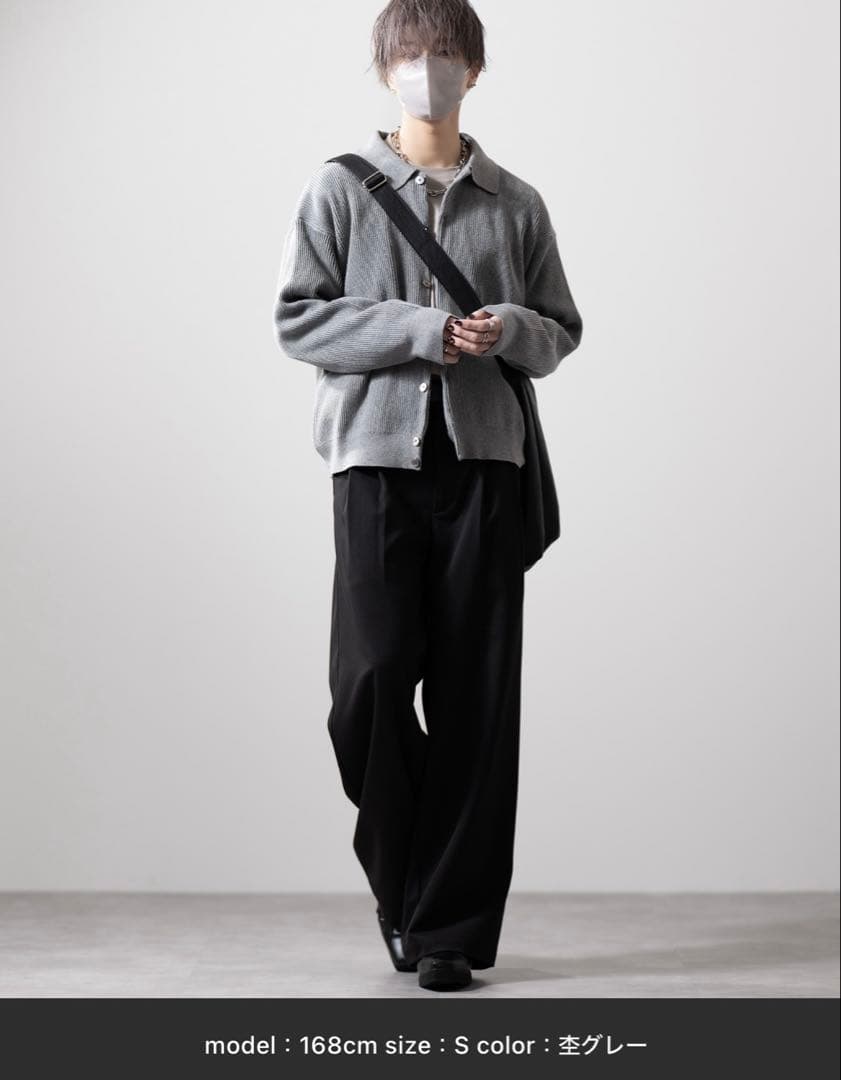 こ*ん様 CLEL Basic/Spray Rib Knit Shirt Car