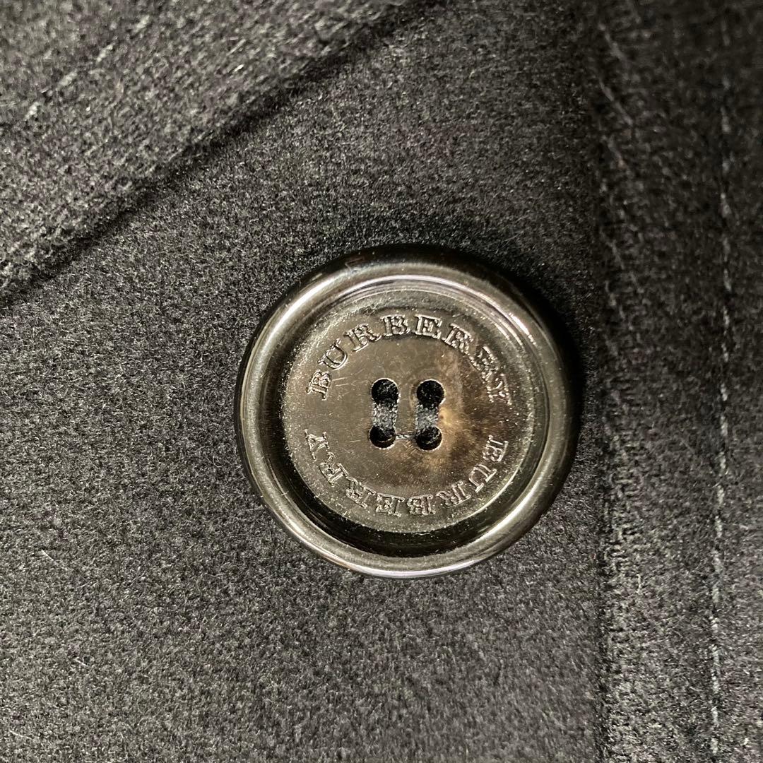 ✨極美品✨　バーバリー　ビッグノバチェック　トレンチコート　ブラック　ベルト　黒