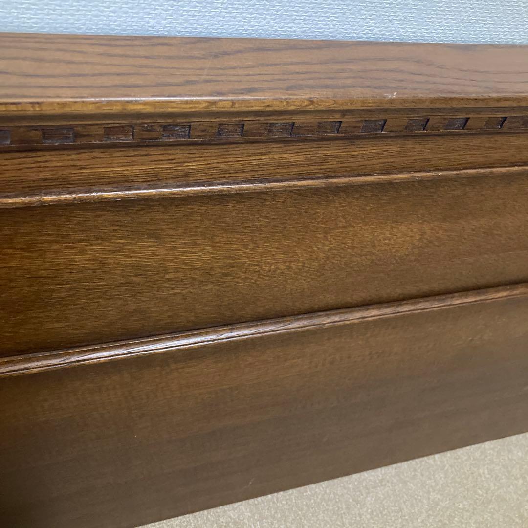 【シモンズ】ダブルベッド　ダブルクッションタイプ　ヘッドボード　ボトムクッション