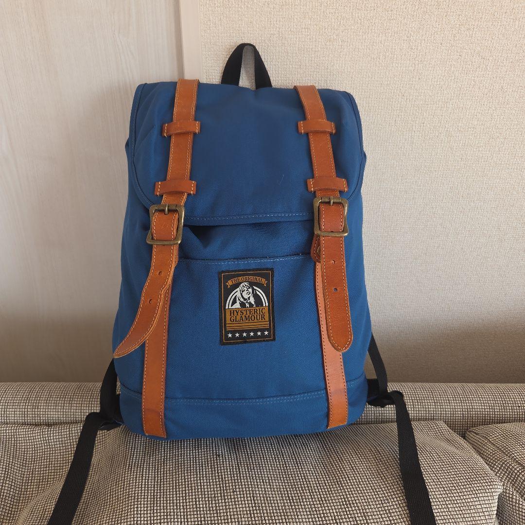 HYSTERIC GLAMOUR 青 リュック