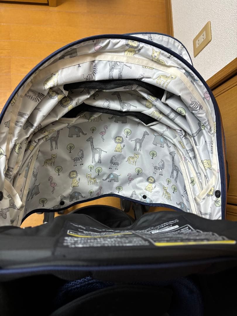 極美品♪アップリカベビーカーラクーナビッテクッションアニマル 2022