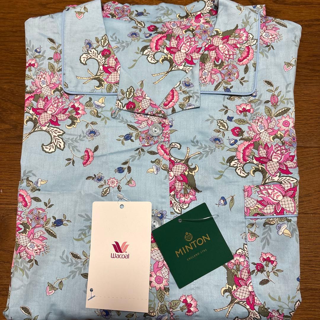 新品タグ付き【Wacoal 】ミントン 婦人パジャマ Lサイズ