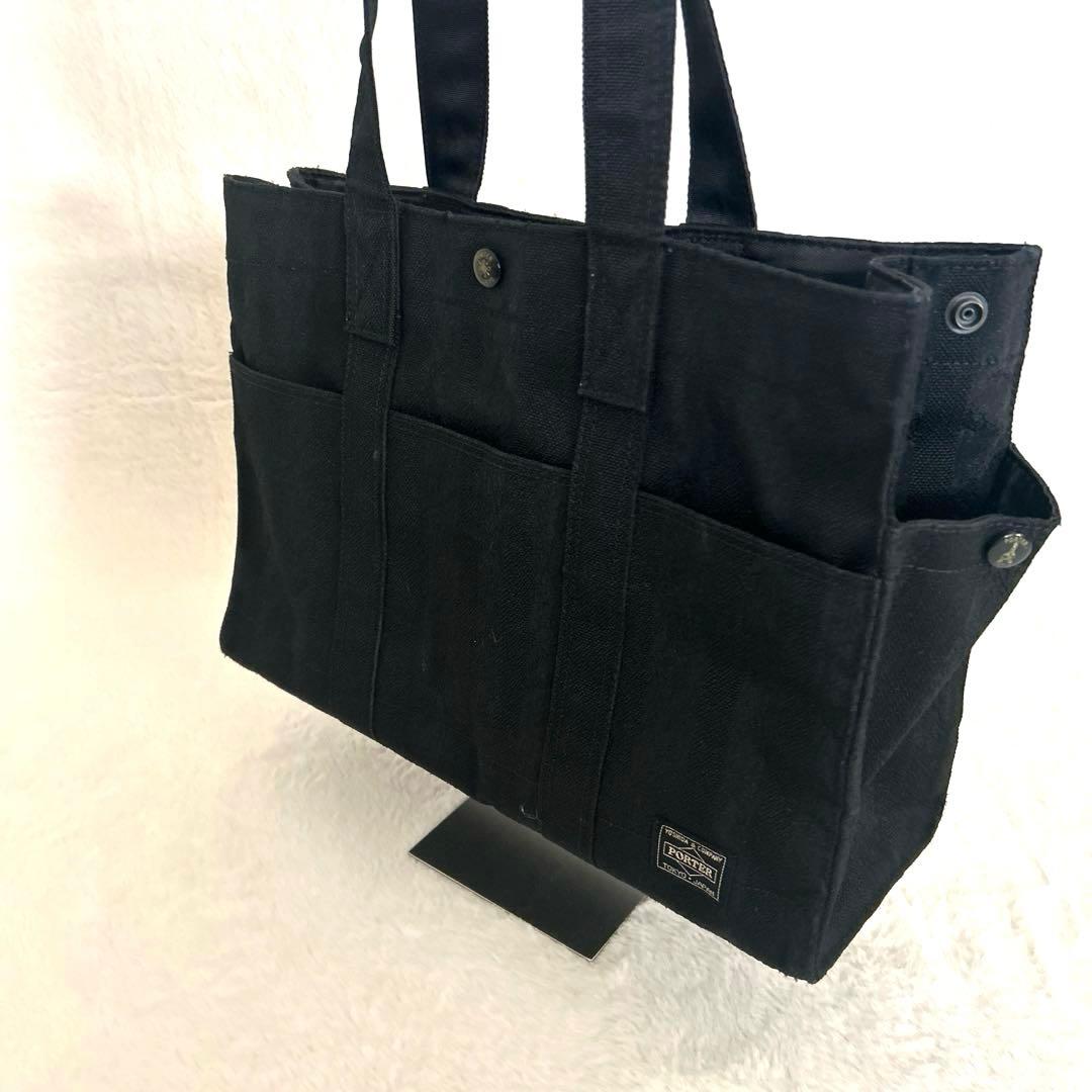 【美品】PORTER TANGO 70周年 トートバッグ L ブラック