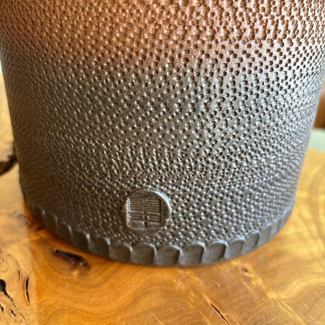 熊本幸平作 花入 高さ29cm 共箱 陶芸